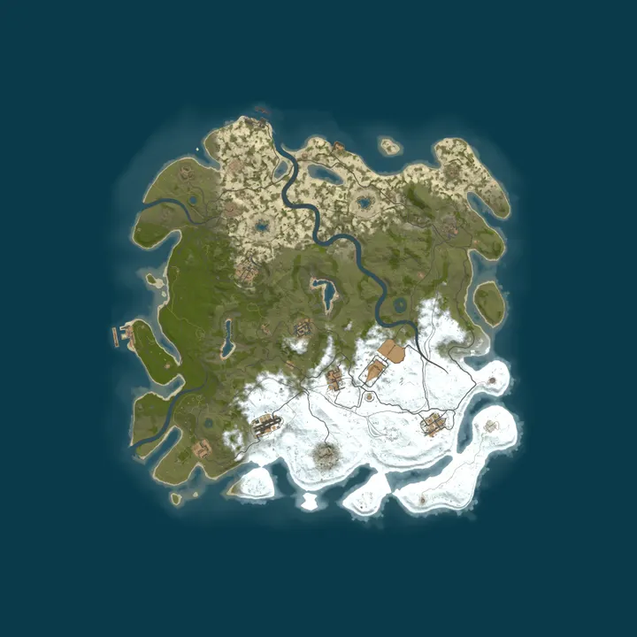 Map of [AU] Perth Rust Spot | PVP | Vanilla + QoL | Fortnightly