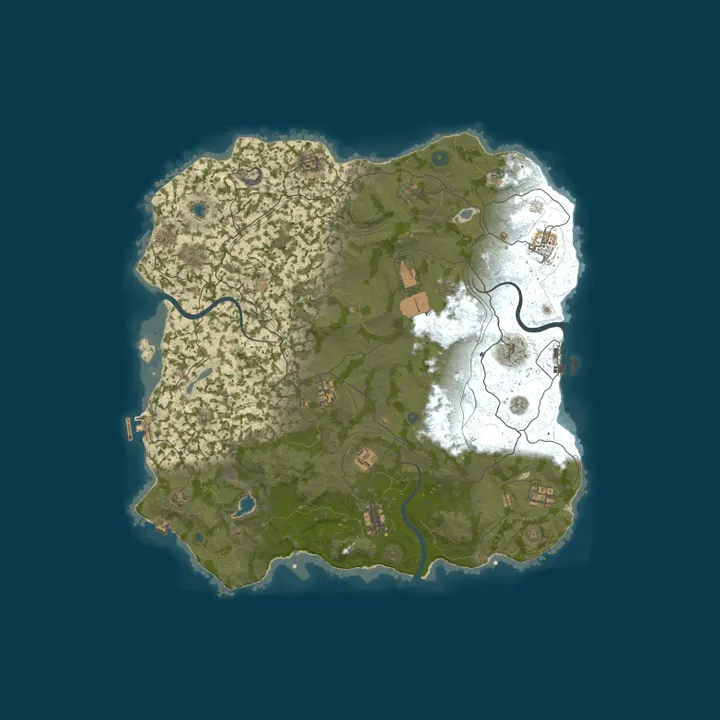 Map of [AU] Rustovia - 2x Solo/Duo