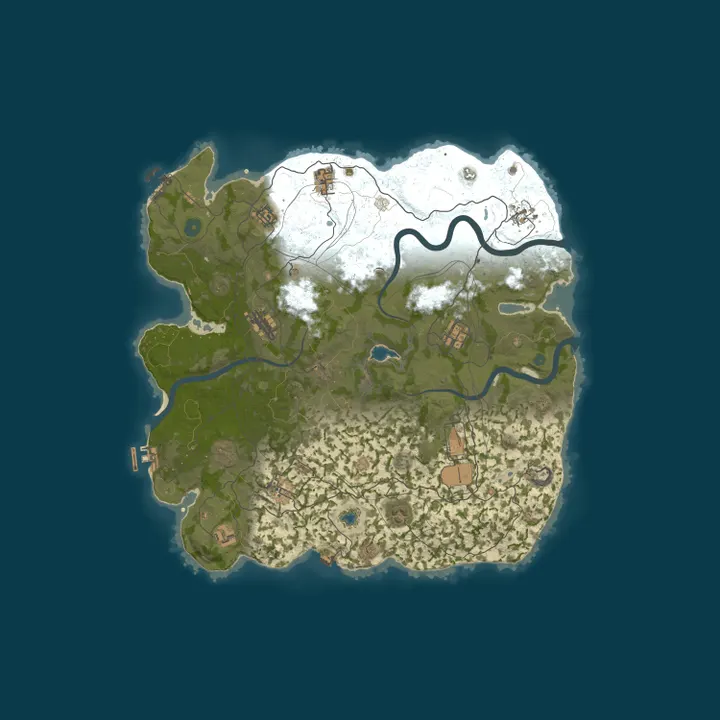 Map of Rustafied.com - US Medium - Large