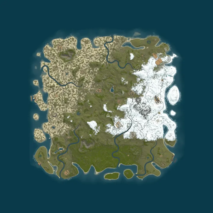 Map of Chill PVE for hard workers