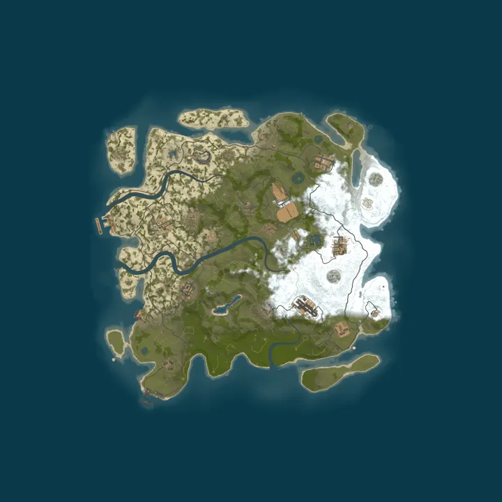 Map of Steel Valley 3x PvE
