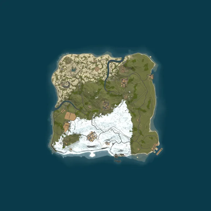 Map of [LATAM] Rustako Solo/Duo/Trio | Survival | FULLWIPE 22/10 19hs