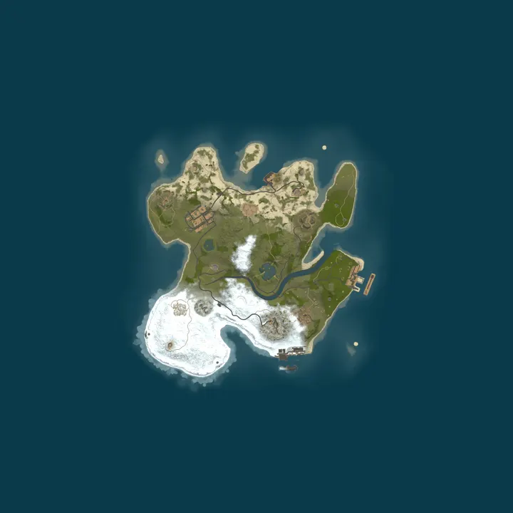 Map of 4Netplayers Cursed Lands