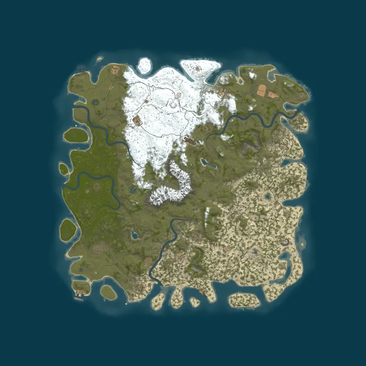 Map of [EU] Harphex Vanilla+ | NoBP Wipes | Monthly