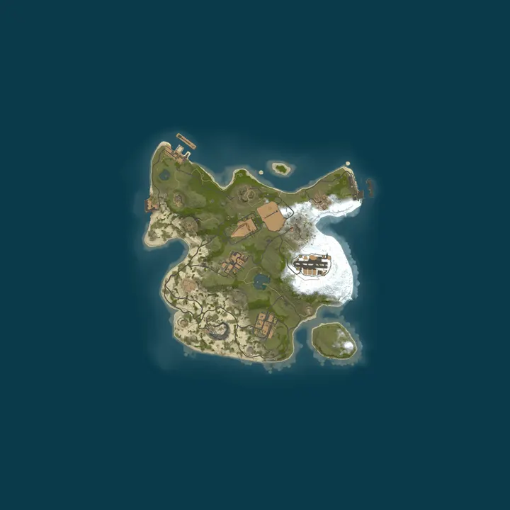 Map of My Untitled Rust Server