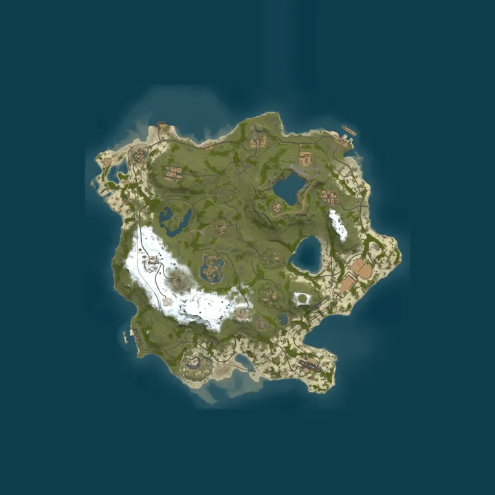 Map of (US) RustRaiders Pure PVE | Raidable Bases - Skills