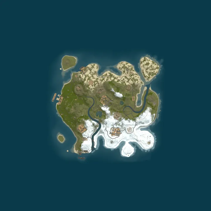 Map of Rust Server