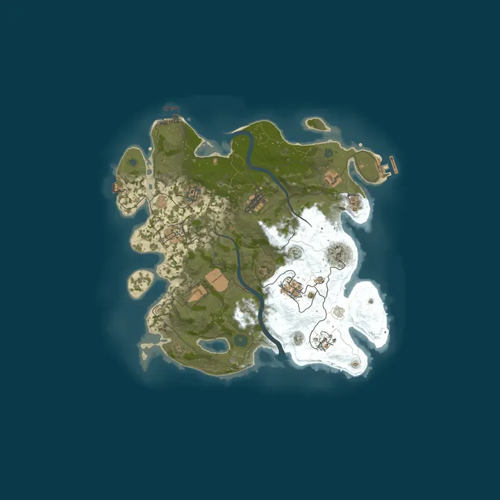Map of MZANSI | ZA 10X | QUAD