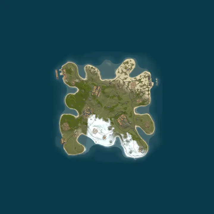 Map of Bestrust Solo/Duo/Trio/Quad 2x #4 - Weekly | NEXT FULLWIPE in 1