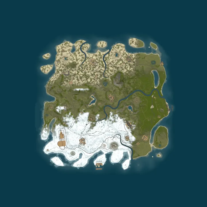 Map of Rusty Test Server
