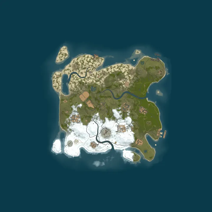 Map of [РУ] R1rust 2x | Kits | No P2W | No Limit | Вайп 16.10