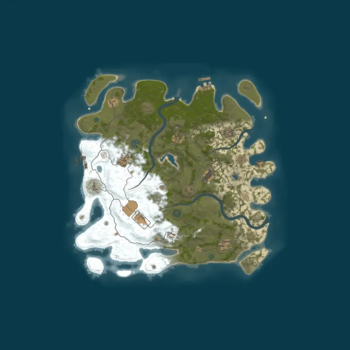 Map of KUBAN | VANILLA 2x |ДЛЯ HOBИЧKOB| Wipe 16.10