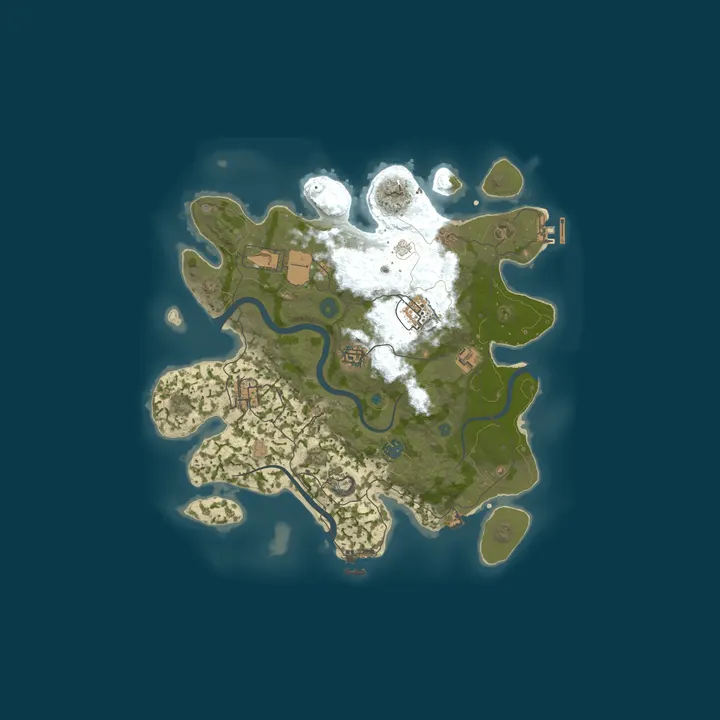 Map of Evil Rust X2