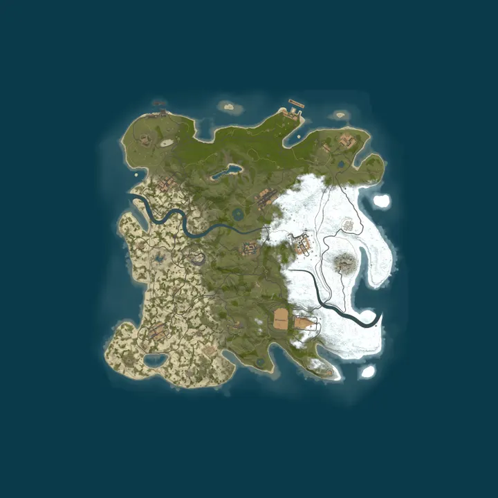 Map of ДЛЯ НОВИЧКОВ | КЛАССИКА X2 |KARMA RUST 24.10