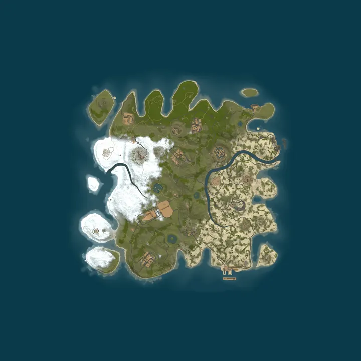 Map of TITAN EU 10X | LOOT+ | KITS | EVENTS | PVP