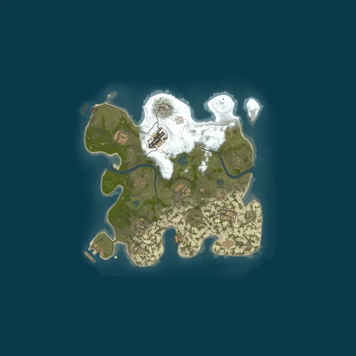 Map of Rabisu TEST SERVER