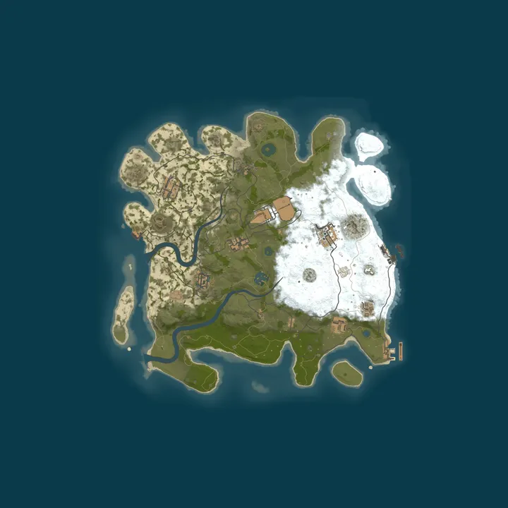 Map of Neo Rust Server