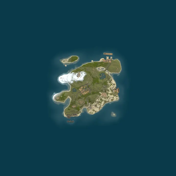 Map of GTXGaming.co.uk - Rust Dedicated Server
