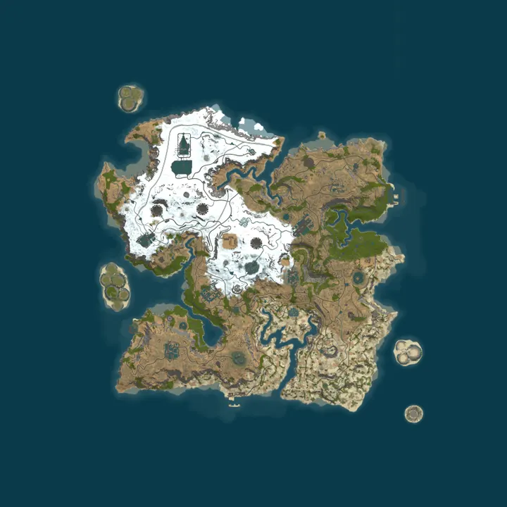 Map of Salty Test #1