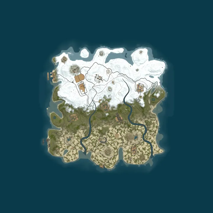 Map of AQRUX RUST GREEN | X2 | MEDIUM | VANILLA+ | 26.10
