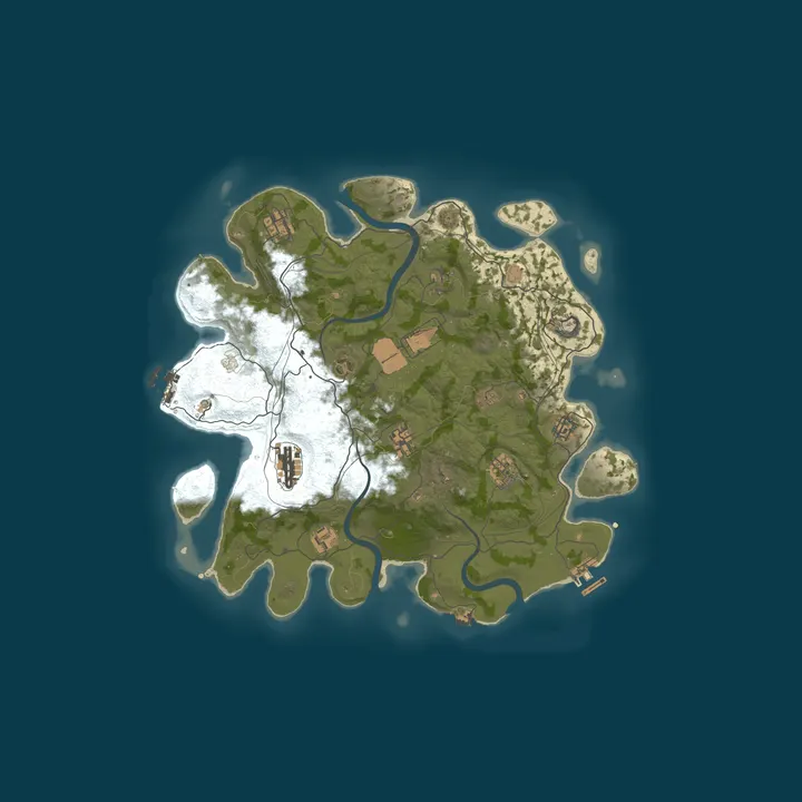 Map of #2 RUST RAID REVENGE I X2 I КЛАССИКА I 23.10