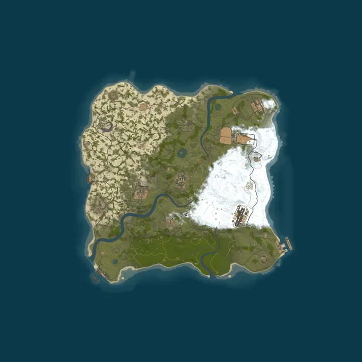 Map of STRAVOS 3x - NA Thursdays |Solo/Duo|LootX3|