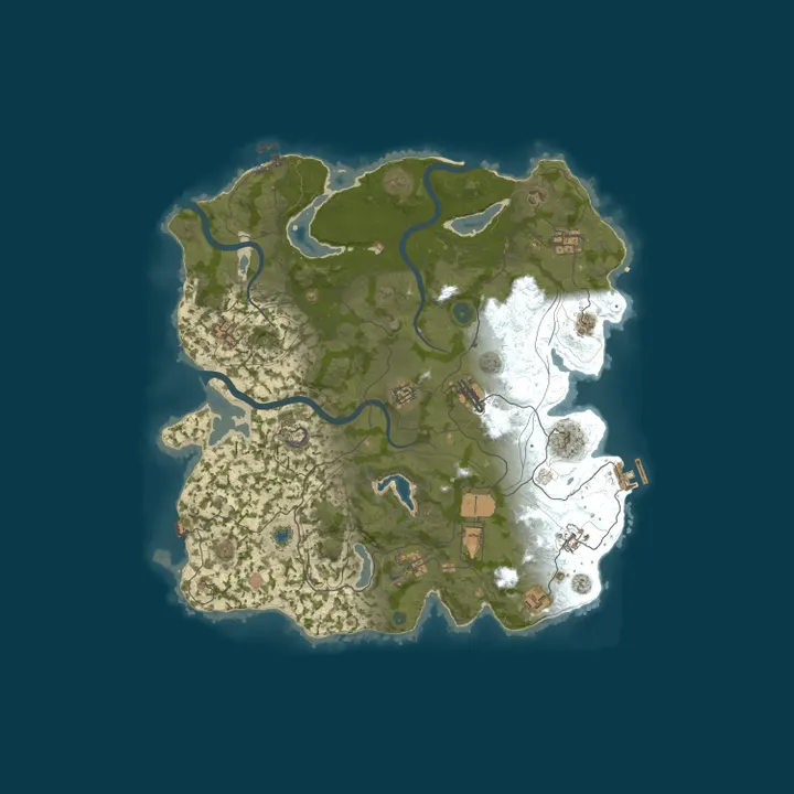 Map of TIDE | VIP Map Preview