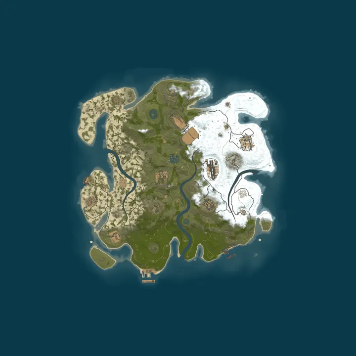 Map of QS『芬达』100000倍/10.28/枪战/蓝图全解/萌新/建造