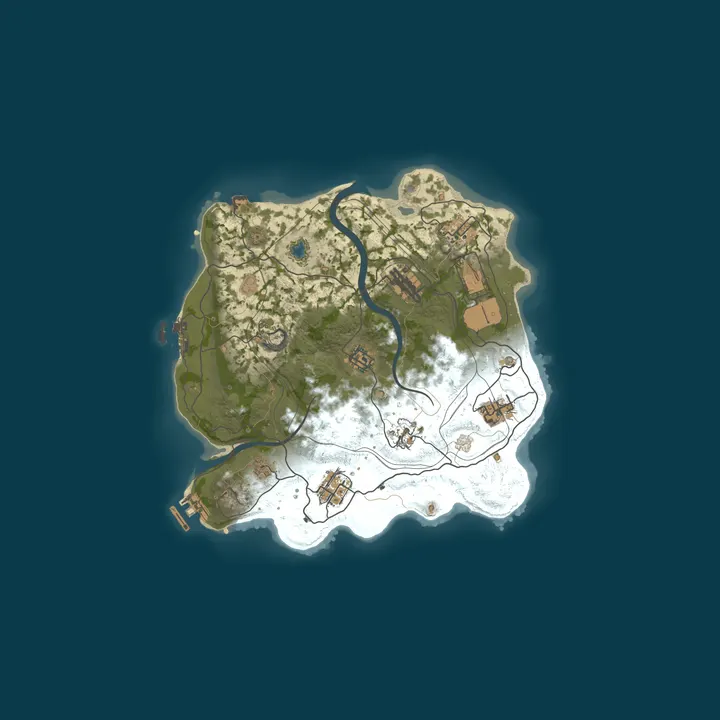 Map of [UAE/KSA] Falcon Rust 3x | Max 5 | Arab