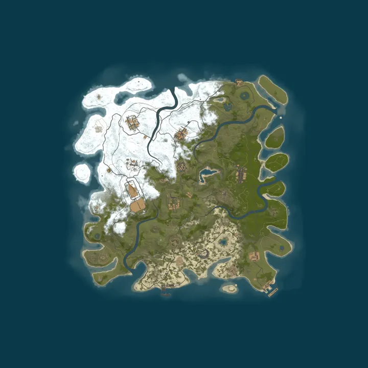 Map of EDENFALL | PvP | x5 Comfort | Solo/Duo/Trio/Clans | Monthly