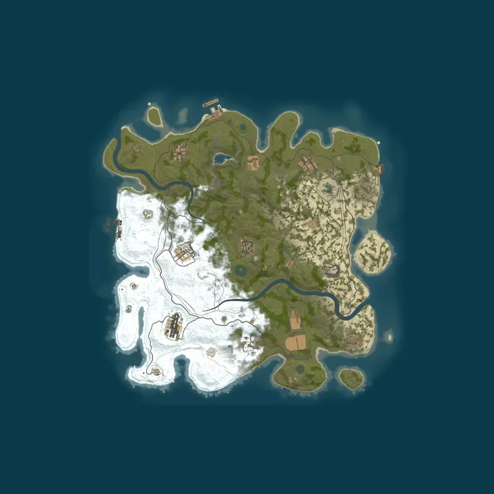 Map of [TR/EU] TURK RUST 3X - MAX 5 | Yeni Başlayan