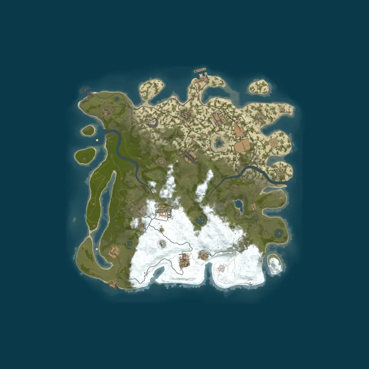 Map of Stevens Rust Server