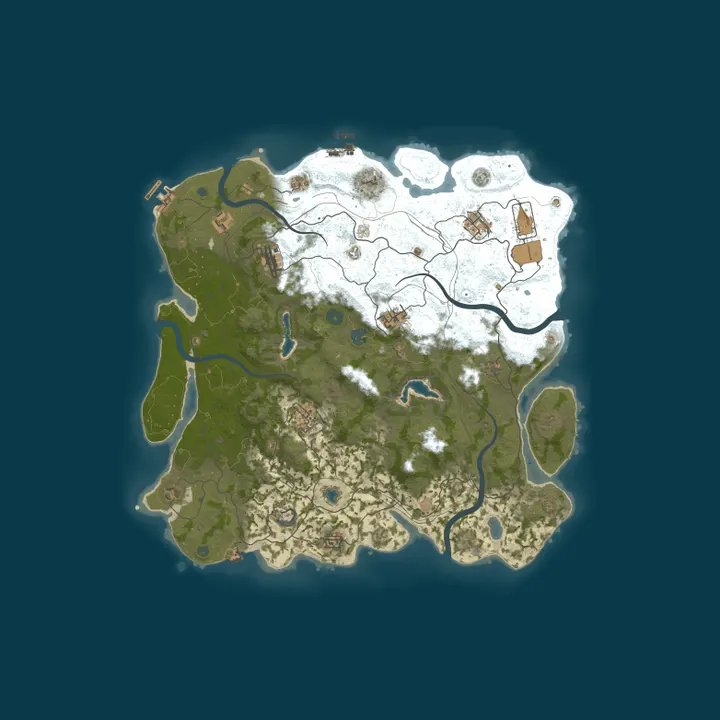 Map of 666 RUST /ДЛЯ НОВИЧКОВ /СИБИРСКИЙ 29.10