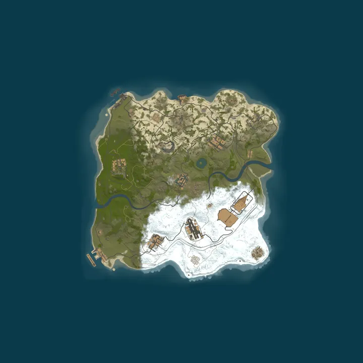 Map of [BR/LATAM] Rustzera.com 2x - Solo/Duo/Trio/Quad | Full Wiped