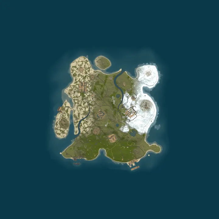 Map of AbobaRust #2 [X1000, FREE VIP, NOLIMIT, LOOT++, CLANS]  27.10