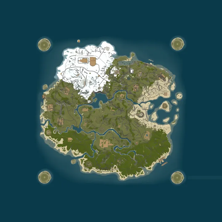 Map of RustHunter Custom [Raid Base][SkillTree][Ryzen9]