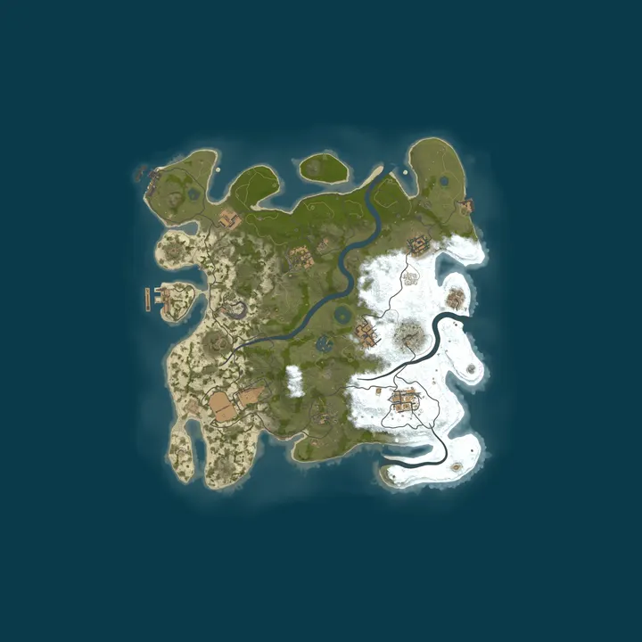 Map of ExYu Balkan Vanilla Rust | No Lag EU | 22.10