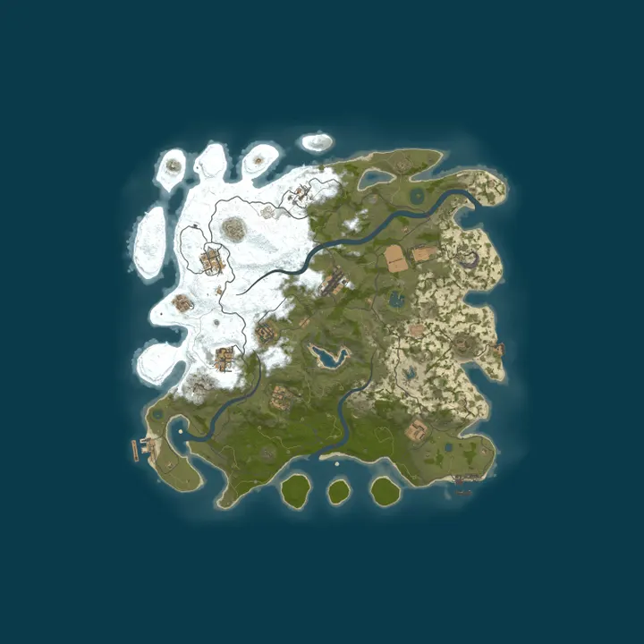 Map of EU Just Rust PVP | Events/Stack+/Skill/24h ORP