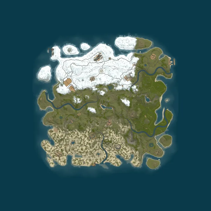 Map of Delimited Gaming Private PvE