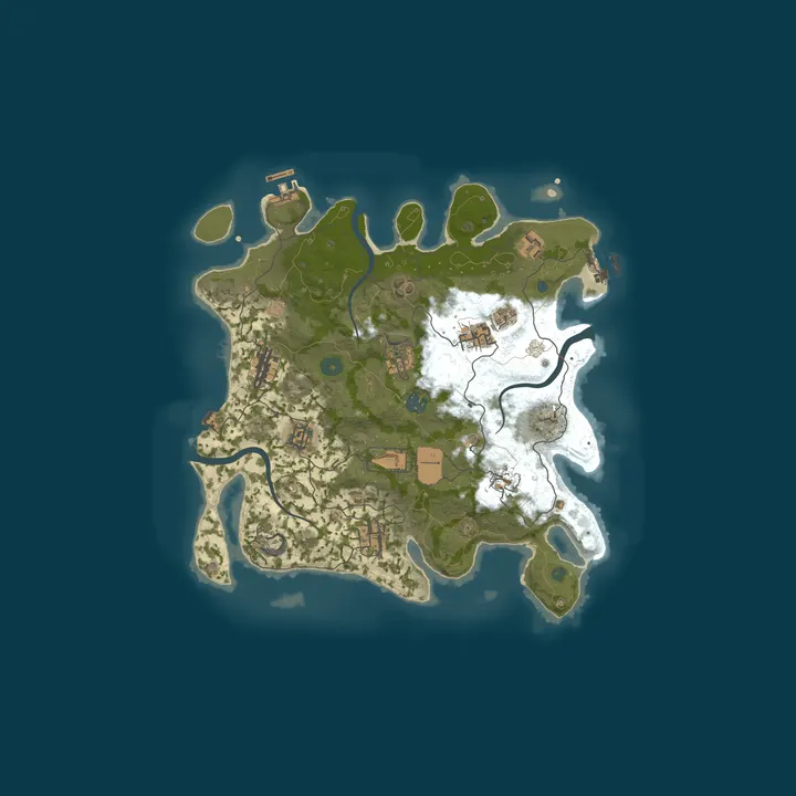 Map of Hazard's Island | Weekly
