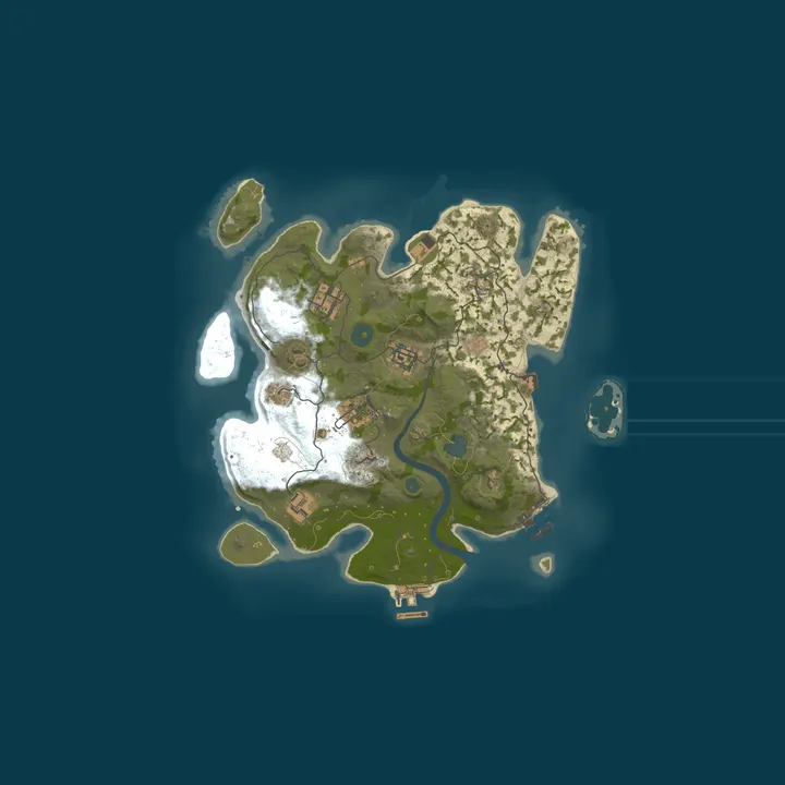 Map of Rustafary | x3 - Events - Loot+ - Raids - Zombies - Kits