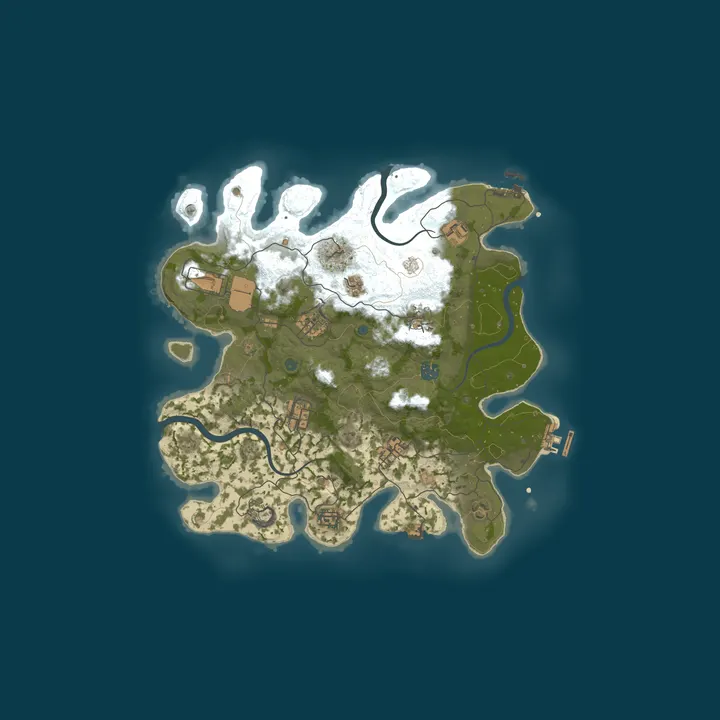 Map of [EU] Rust-France - SOLO ONLY | FULLWIPED 25/10 25.10