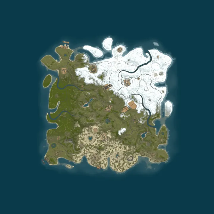 Map of Facepunch Staging Hourly Autowipe | Nav Disabled