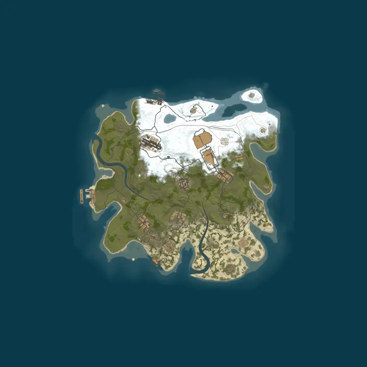 Map of HollowServers.co AU 3x Solo/Duo/Trio|LootX3|JUST FULLWIPED