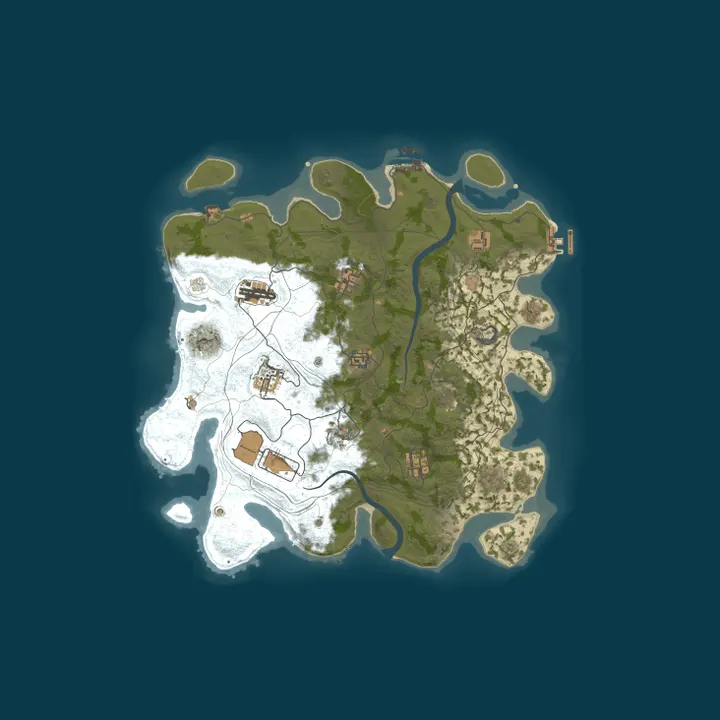 Map of HollowServers.co 5x No BPs [Loot++|MyMini|Shop|Events]10x