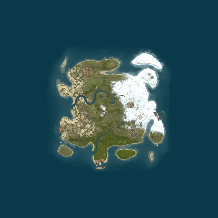 Map of [EU] 3 LIVES | Vanilla | 3-Day Full Wipe | Premium