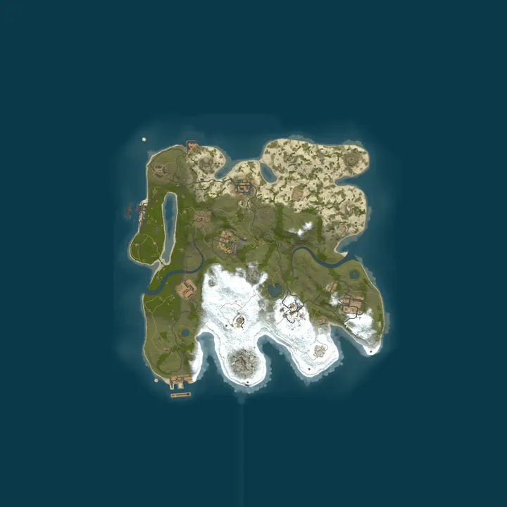 Map of MyRust Solo/Duo/Trio | 2x | THURSDAY WIPE