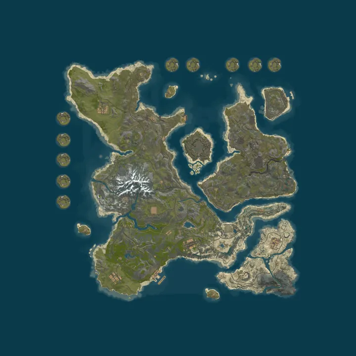 Map of Rusty Spoon EU PVE 5x [Events|Raid|Quests|Zombies|SkillTree]
