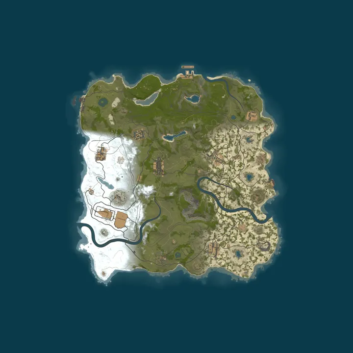 Map of Rustafied.com - EU Solo