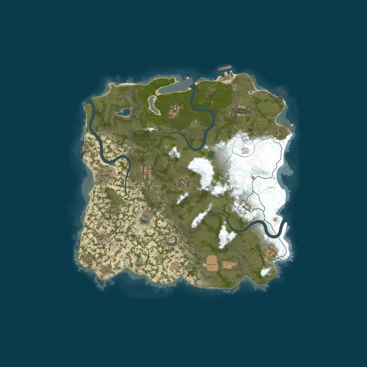 Map of RustForNoobs.com | Solo Duo Trio | Weekly | EU